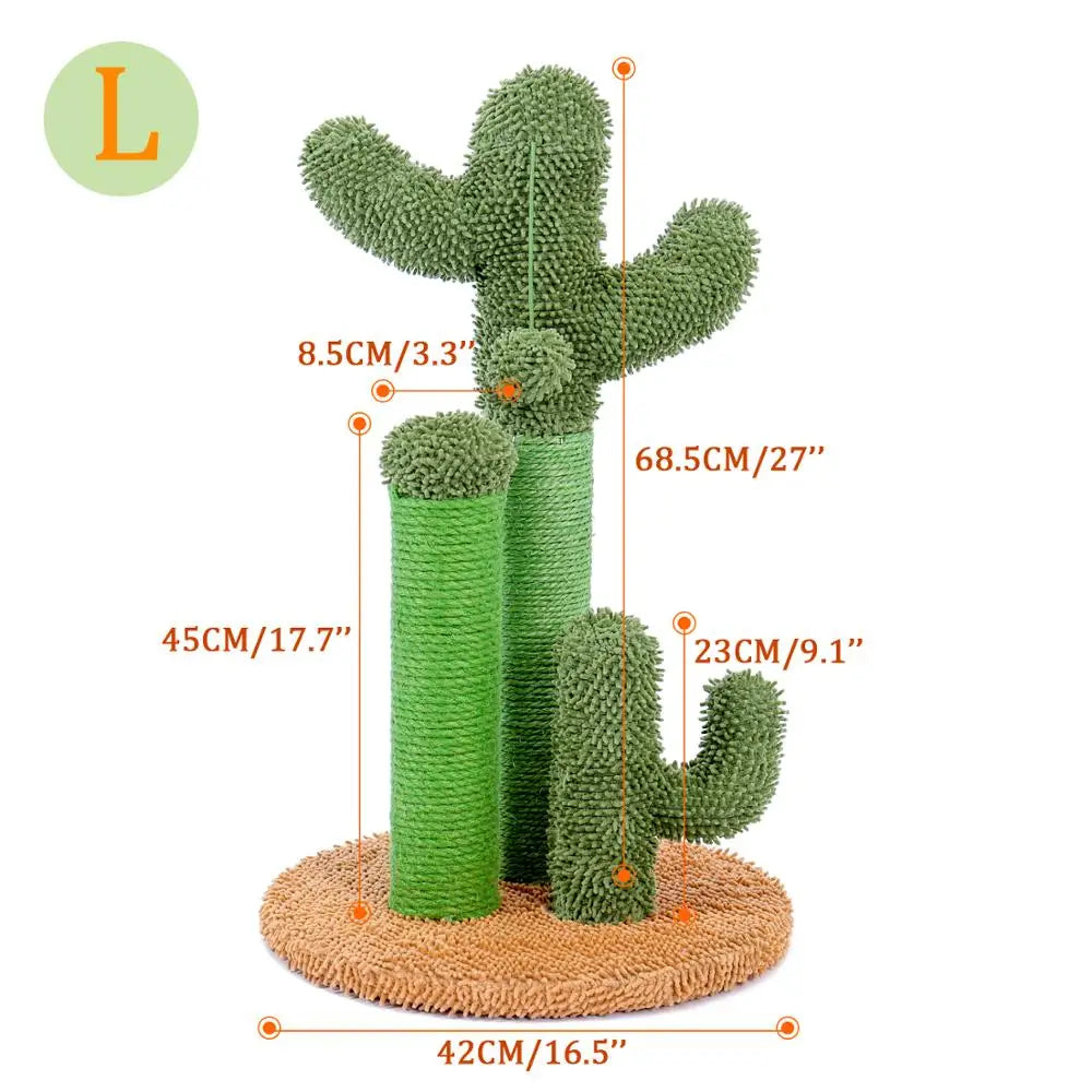 H228cm Cat Tree Toy Condo Cat Climbing Tower Solid Wood