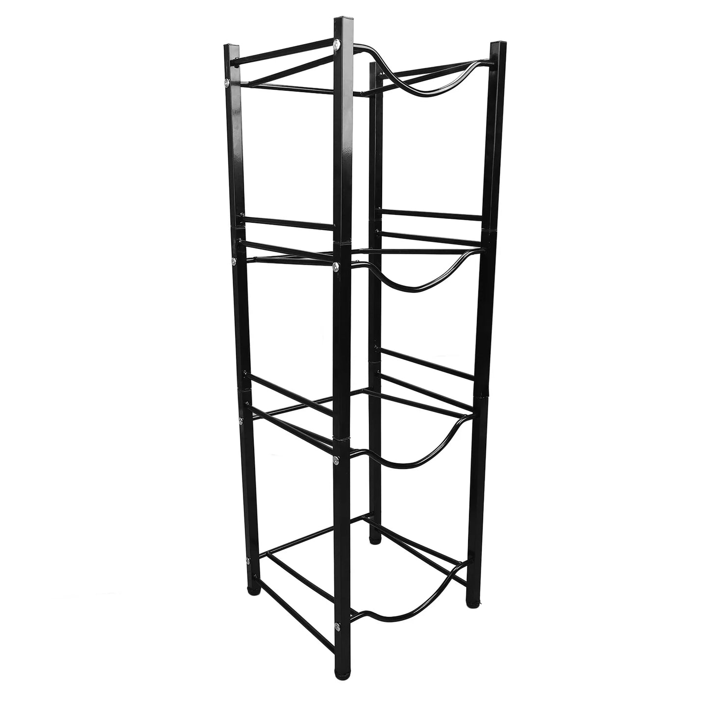 Water Cooler Jug Holder Easy Assembly Water Bottle Dispenser Stand4 Tier Rust Proof for Home