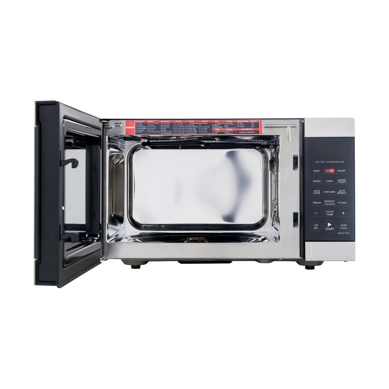 3-in-1 Air Fry Microwave Oven 900W Stainless Steel Convection Cooking Multi-Function Auto-Cook Air Fryer
