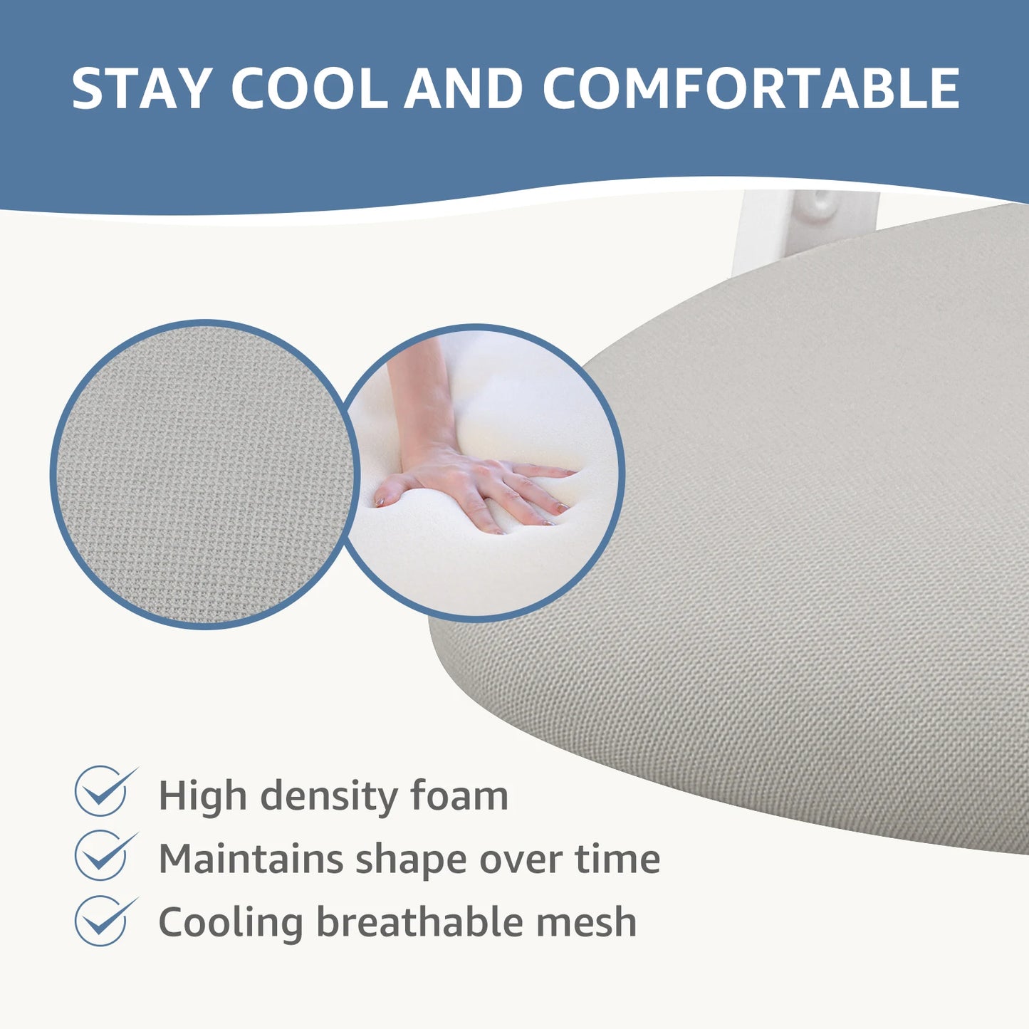 JHK Mesh Ergonomic Desk Chair Flip-up Arms Adjustable Headrests Comfortable Lumbar Support