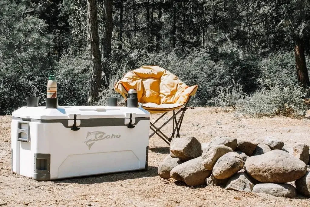 165QT Heavy Duty Insulated Cooler With Fish Ruler Removable