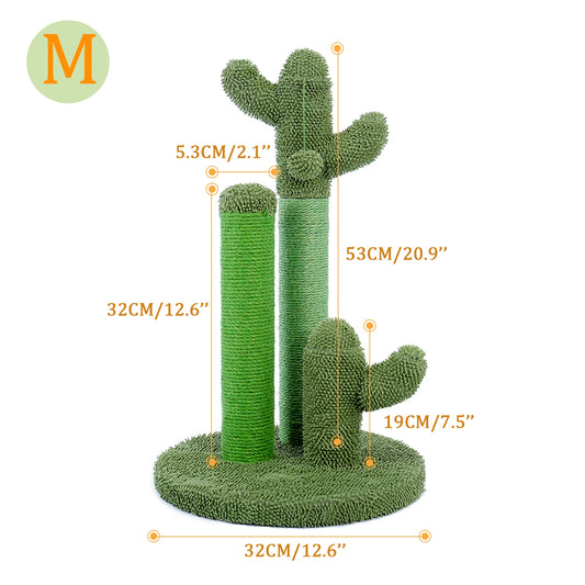 H228cm Cat Tree Toy Condo Cat Climbing Tower Solid Wood