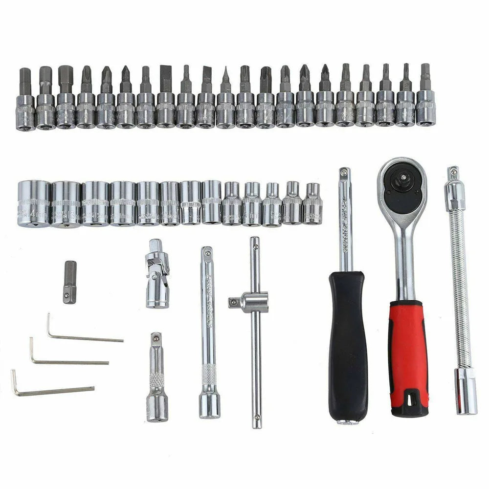 WinHolder 46-Piece Socket Set Ratchet Wrench Screwdriver Torx