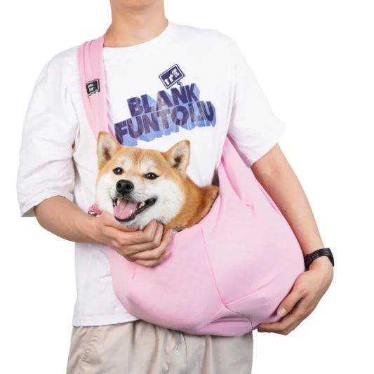 Crossbody Breathable Dog Folding Pet Bag Large Capacity Portable Cat Bag