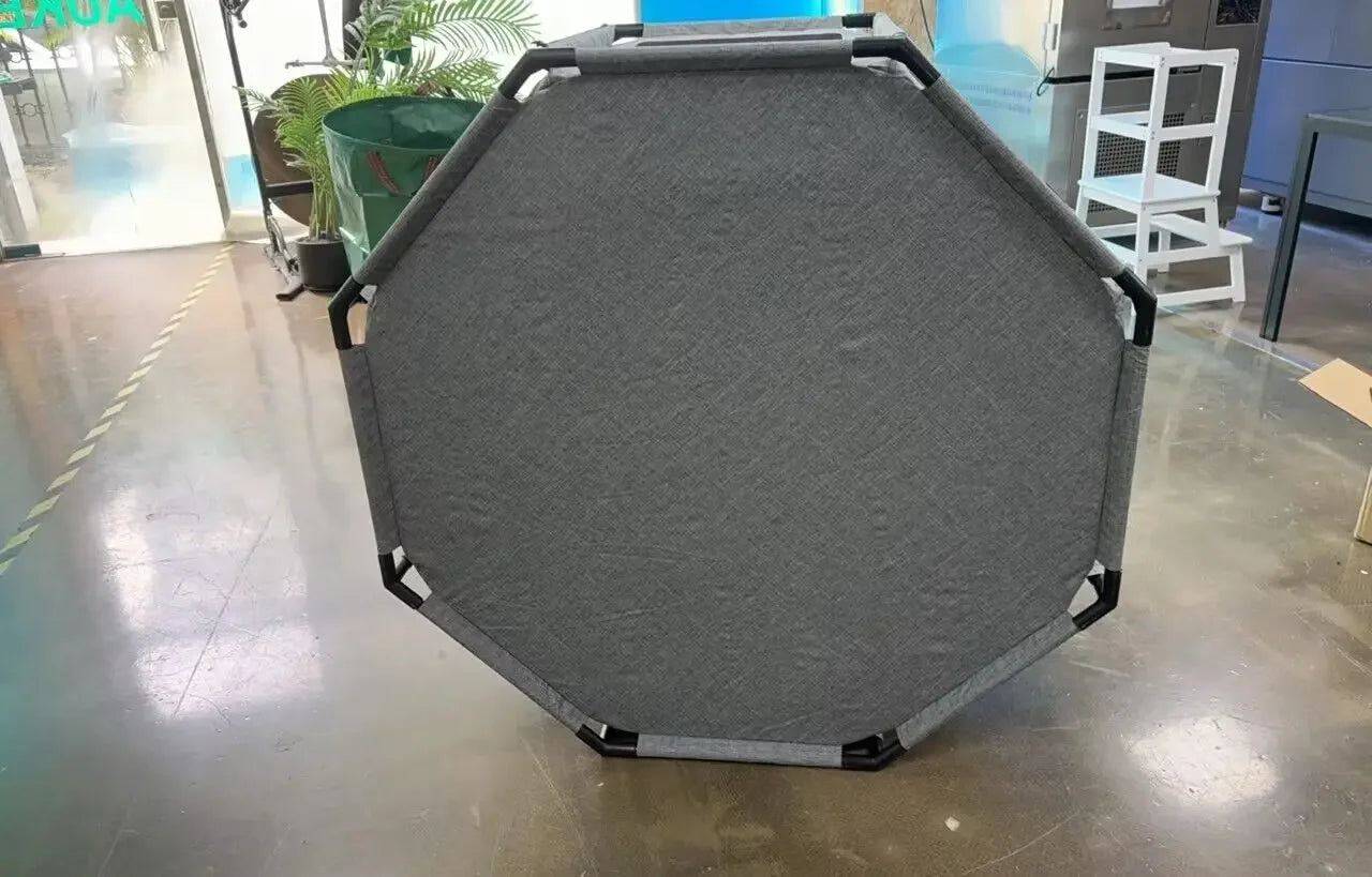 Puppy Playpen 120x120x64.5cm with Waterproof Base and Storage Bags