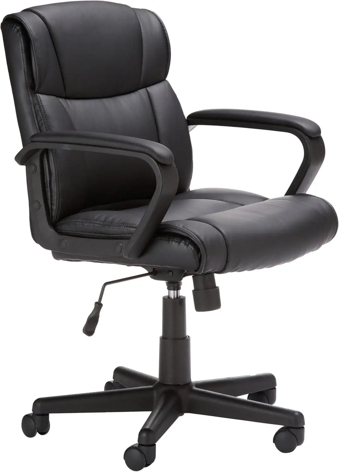 Office Computer Task Desk Chair with Padded Armrests and 360 Swivel