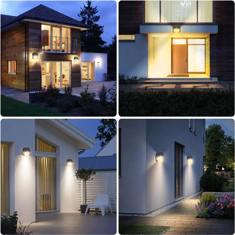 Powerful Outdoor Solar Lamp  Streetlight Outdoor Lights Waterproof Light Led Lighting