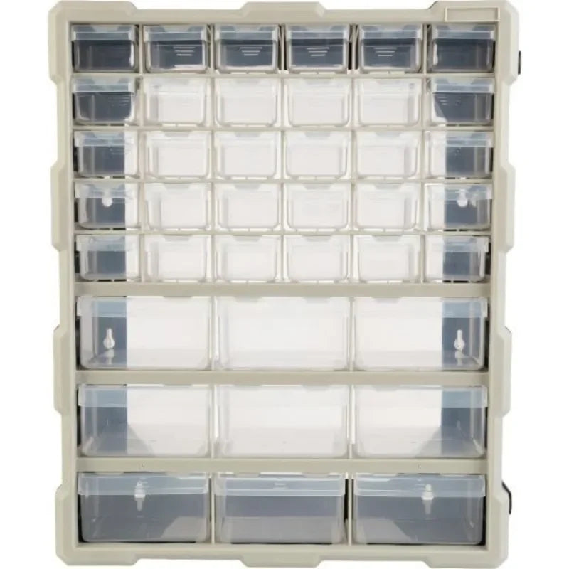 Stalwart 39 Drawer Plastic Small Parts Organizer Desktop