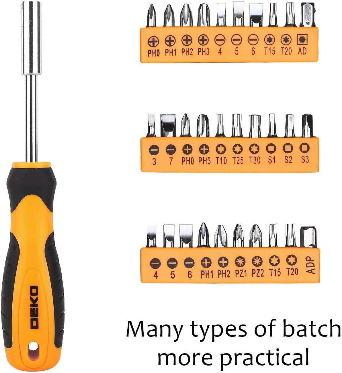Deko 100 Piece Home Repair Tool Set With Compact Toolbox