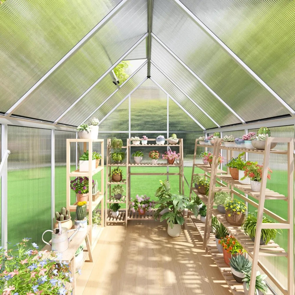 Cover Greenhouse Polycarbonate Walk In Shelter Roof Vent