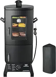 Heavy Duty Vertical Propane Smoker Grill With Cover