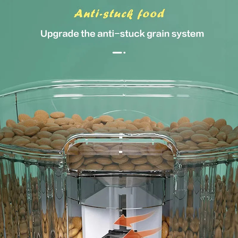 Automatic Feeder Dog Cat Food Wi Fi Remote Smart Dispenser