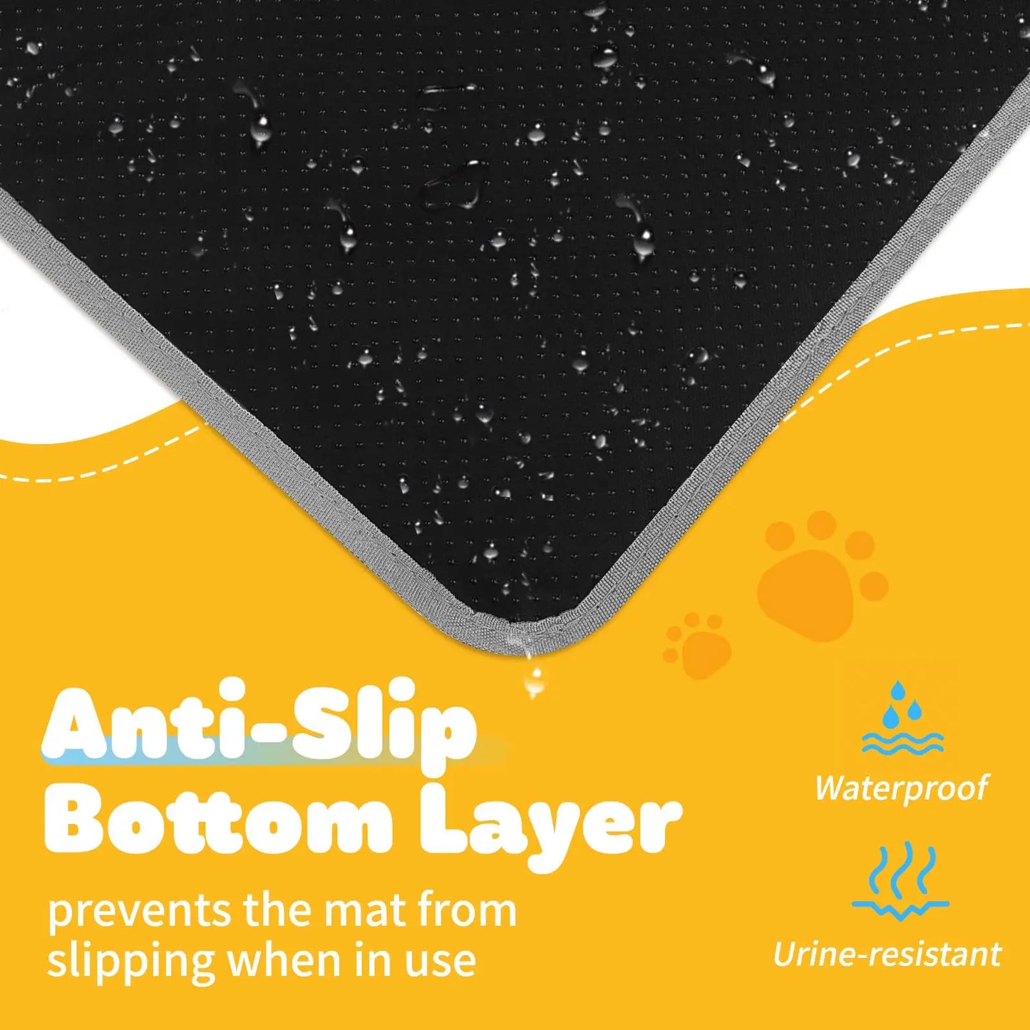 Cat Litter Mat Waterproof Urine Resistant Dirty Trap Washable Easy To Clean Toilet Dog Pet Cat Scratch Mat