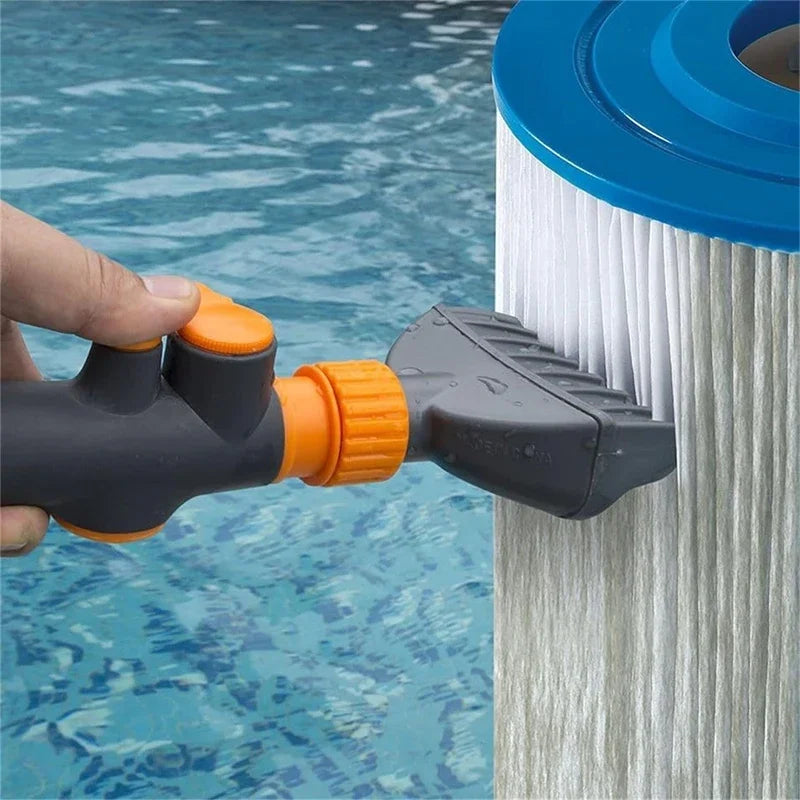 Handheld Pool Spa Filter Cleaner Tool for Hot Tubs Removes Dirt and Debris