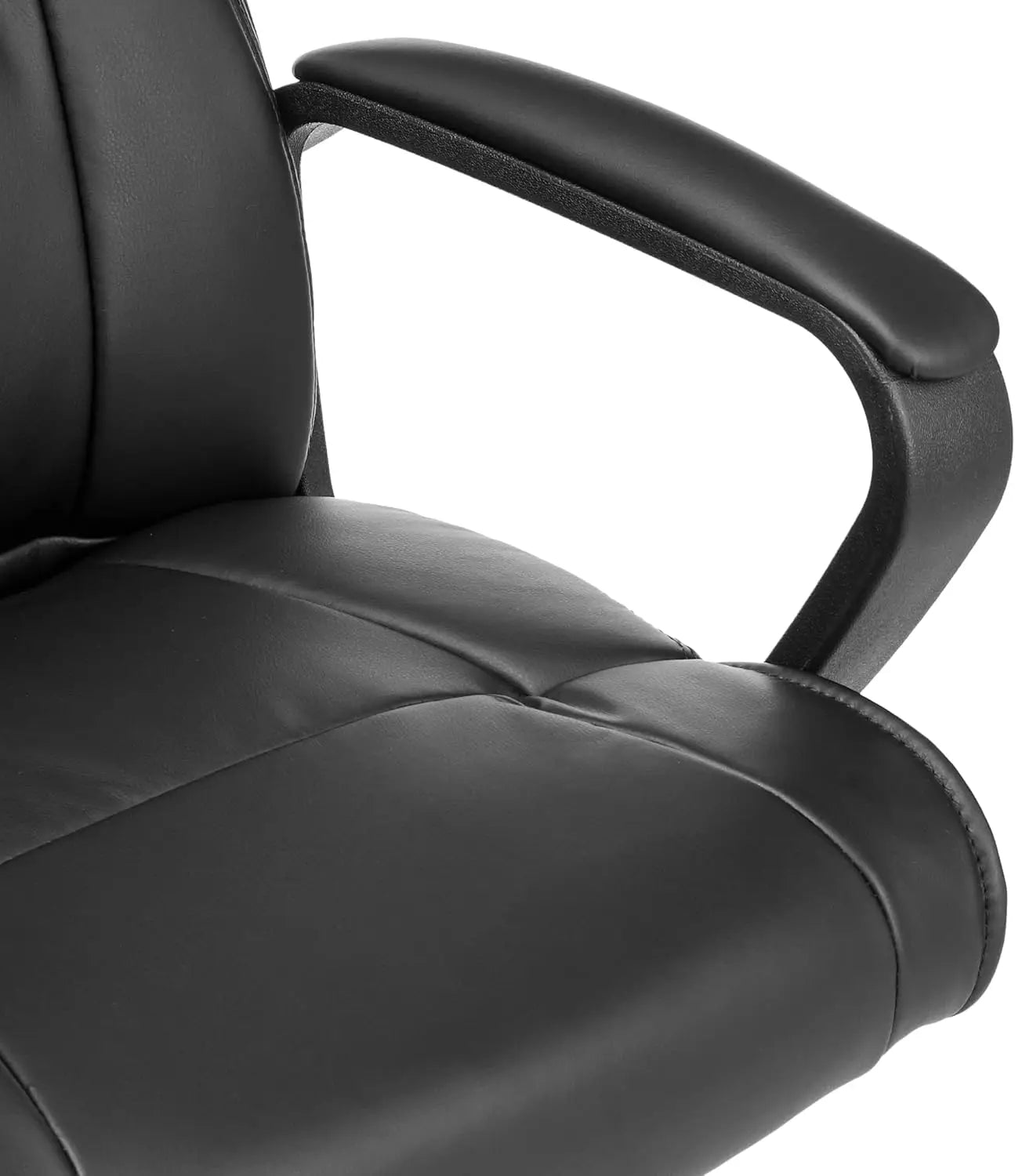 Office Computer Task Desk Chair with Padded Armrests and 360 Swivel