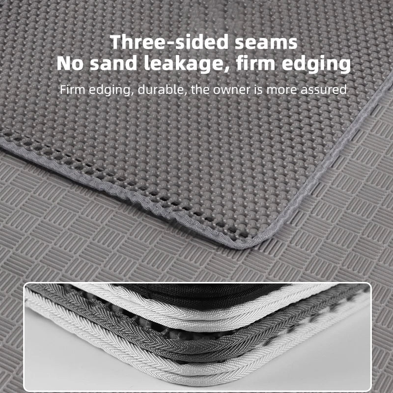 Cat Litter Mat Waterproof Urine Resistant Dirty Trap Washable Easy To Clean Toilet Dog Pet Cat Scratch Mat