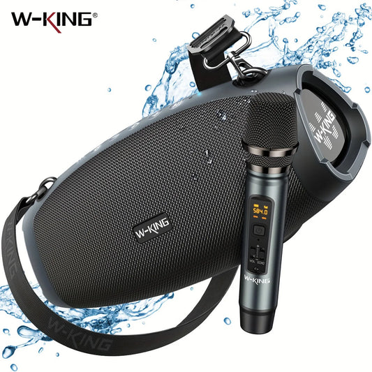 W-KING 70W Portable Loud Bluetooth Speakers with Microphone