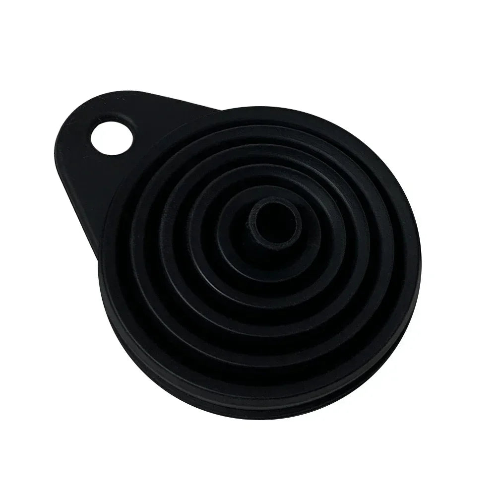 Foldable Silicone Engine Funnel For Cars And Motorcycles, Universal Fit, Portable