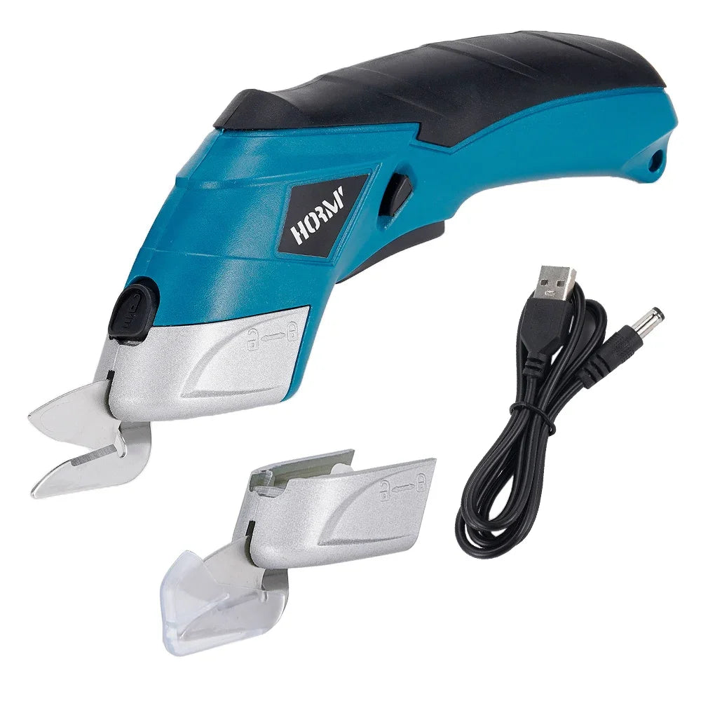 Electric Scissors Cloth Cutting Machine with Lithium Battery Portable Tool