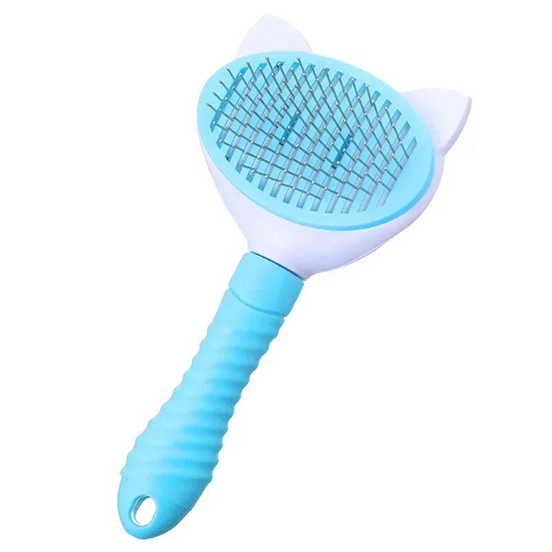High Quality Self Cleaning Pet Comb Professional Grooming Brush for Dogs and Cats