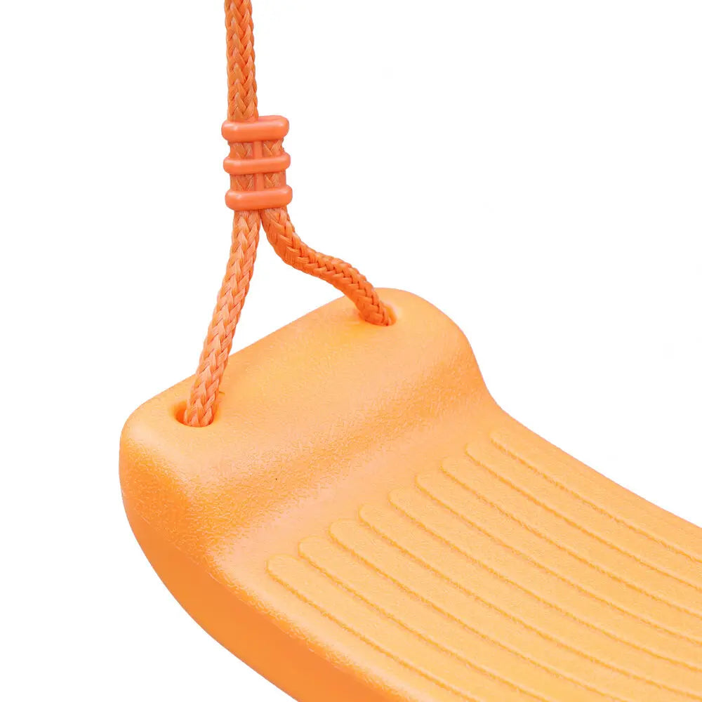 Durable Double Swing Set Garden Swing with Seesaw for Children Outdoor Play
