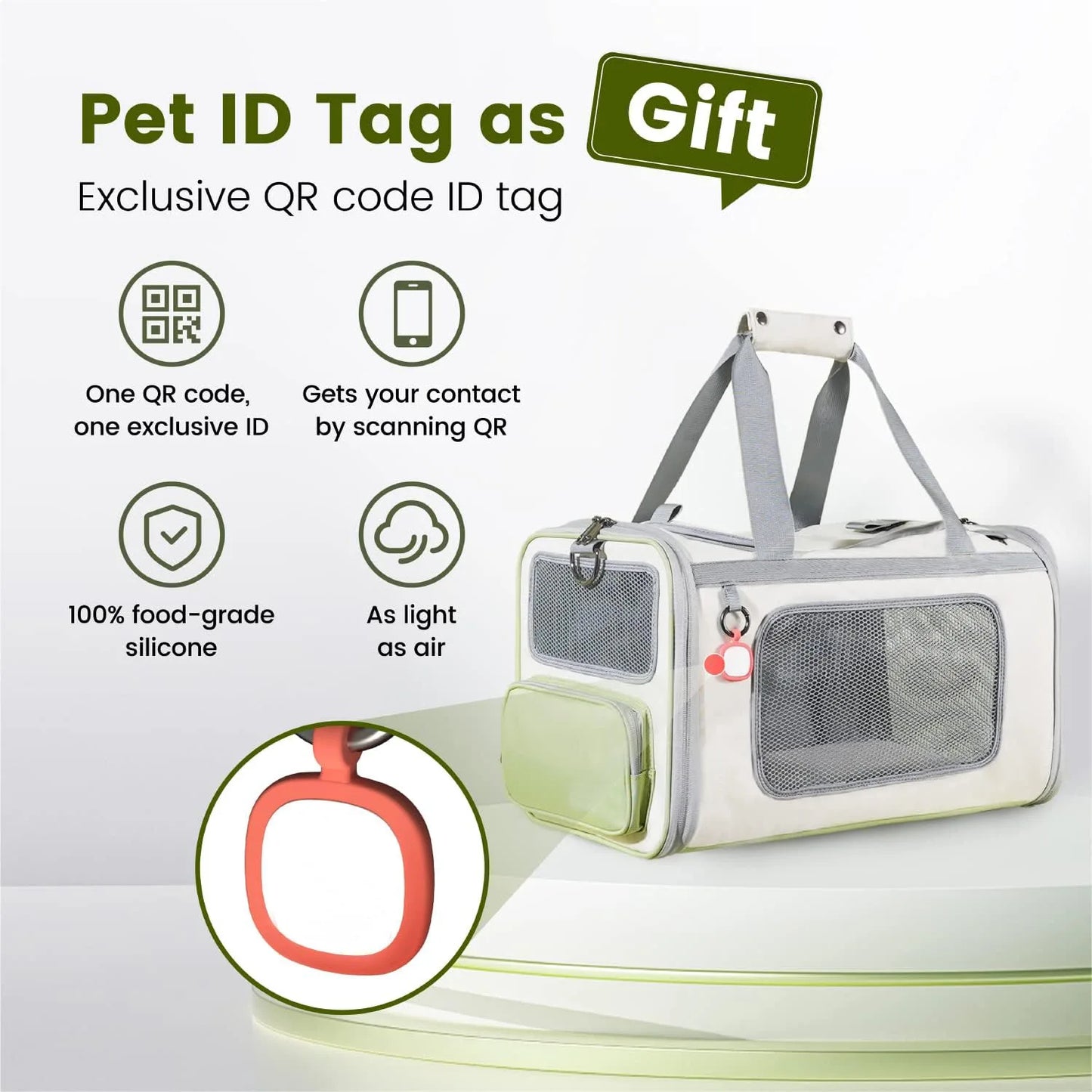 Portable Cat Backpack For Plane And Car Breathable Mesh