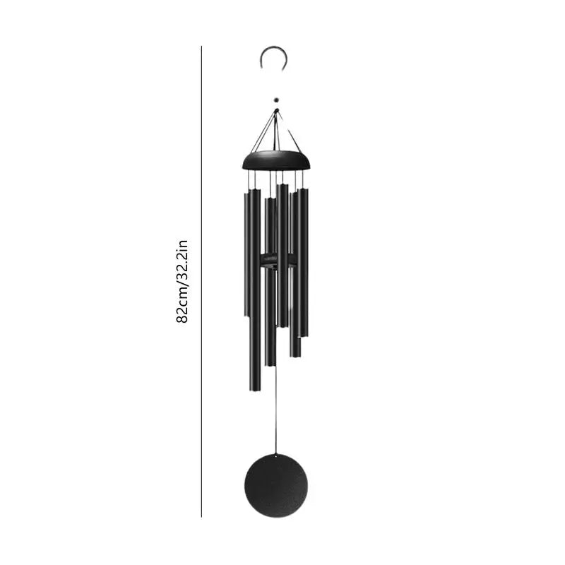 Outdoor Wind Chimes Large  Aluminium Wind Chimes 36 Inches Zen Atmosphere