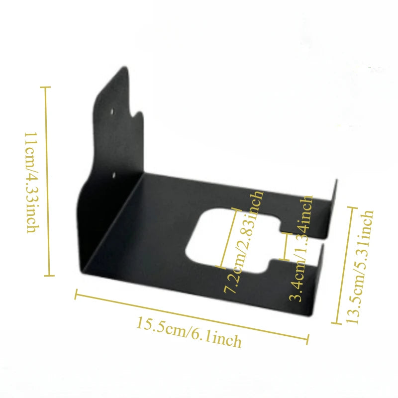 1set Weeder Wall Mount Bracket Garage  Warehouse Wall Mount Tool Rack