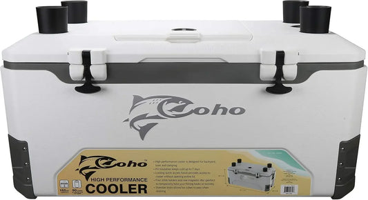 165QT Heavy Duty Insulated Cooler With Fish Ruler Removable