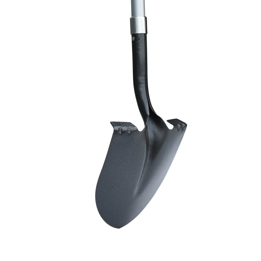 Gardener's Fiberglass Long Handled Digging Shovel with Comfort End Grip