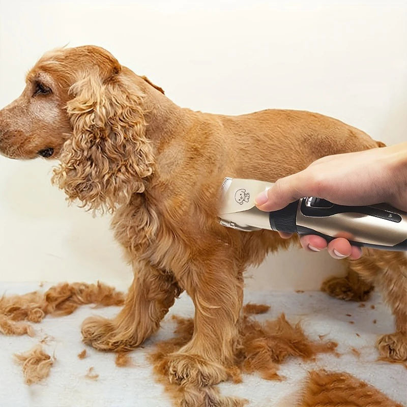 Pet Hair Trimmer Kit Electric Precision Clippers for Professional Grooming at Home Ideal for Dogs and Cats