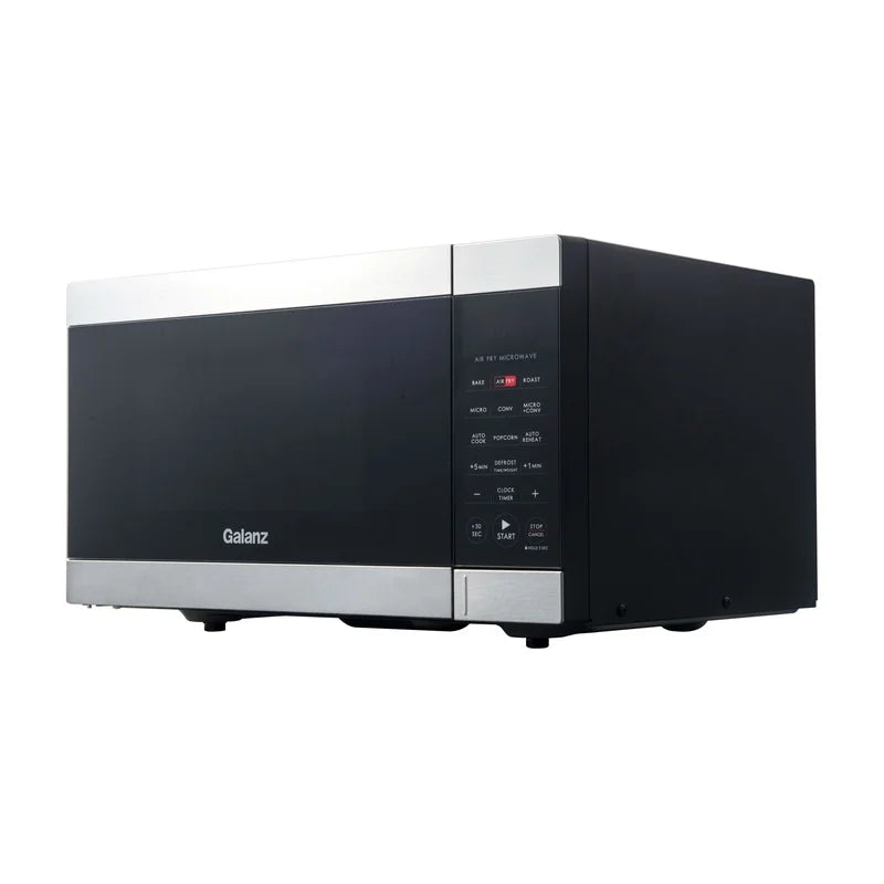 3-in-1 Air Fry Microwave Oven 900W Stainless Steel Convection Cooking Multi-Function Auto-Cook Air Fryer
